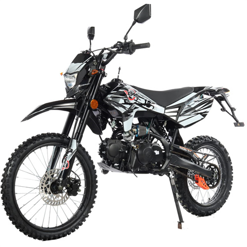 X-PRO DB-X44 125cc Dirt Bike with All Lights and 4-speed Manual Transmission