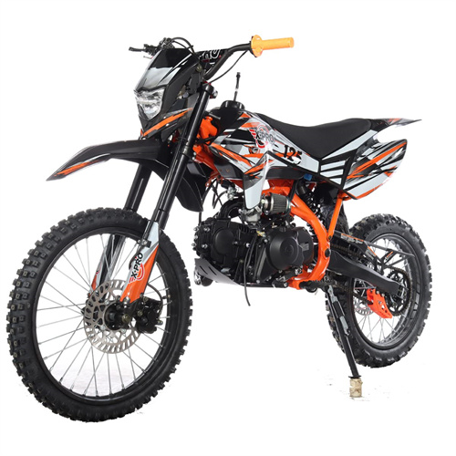 X-PRO DB-X46 125cc Dirt Bike with Headlights and 4-speed Semi-Automatic Transmission！